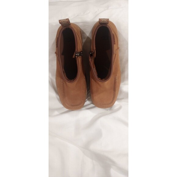 UGG Women's CITYFUNC Ultra Mini Fashion Boot BOOTS Chestnut size 7.5  pre owned - Picture 4 of 14